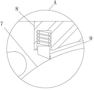 Bead protection mechanism of vacuum rubber tire and installation method thereof