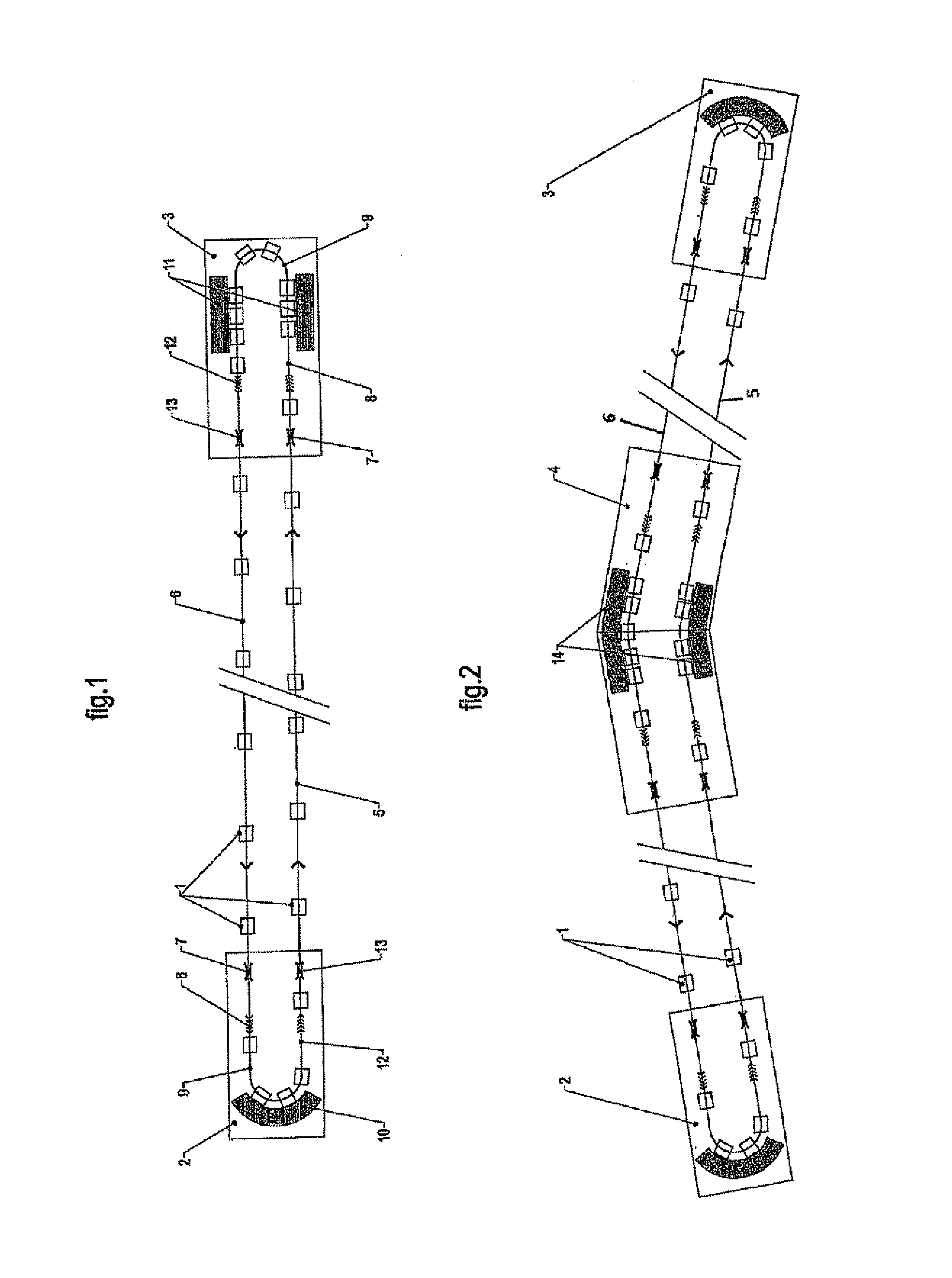 Automatic cable car facility