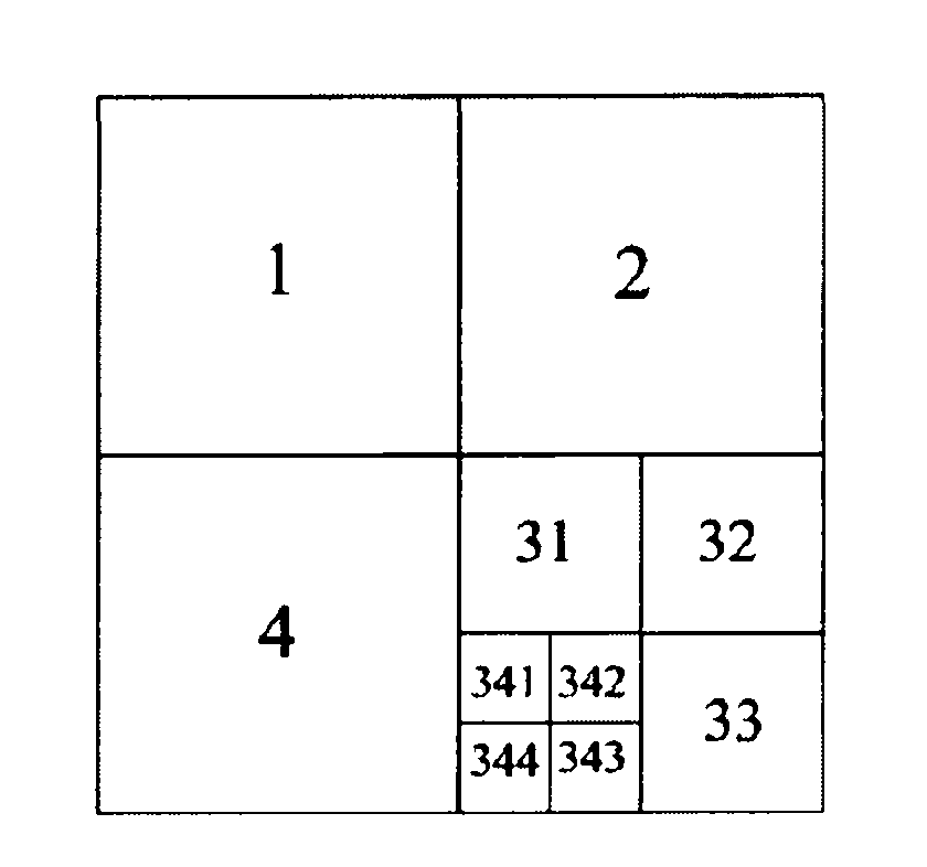 Vector map data transmission method based on multi-stage slicing mode