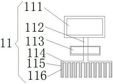 Distribution box with automatic accumulated snow removing function