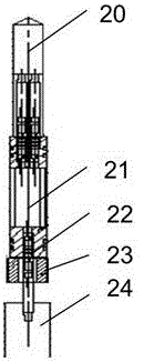 Intelligent injection allocation device of integrated electromagnetic flowmeter