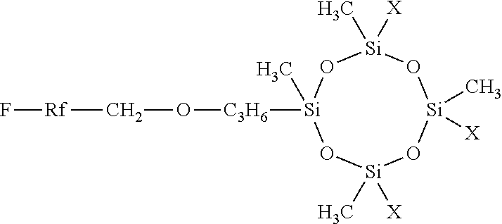 Fluorochemical surface treating agent and  article treated therewith