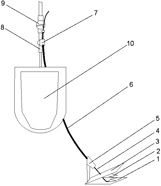 Foot-stepping type toilet flushing device