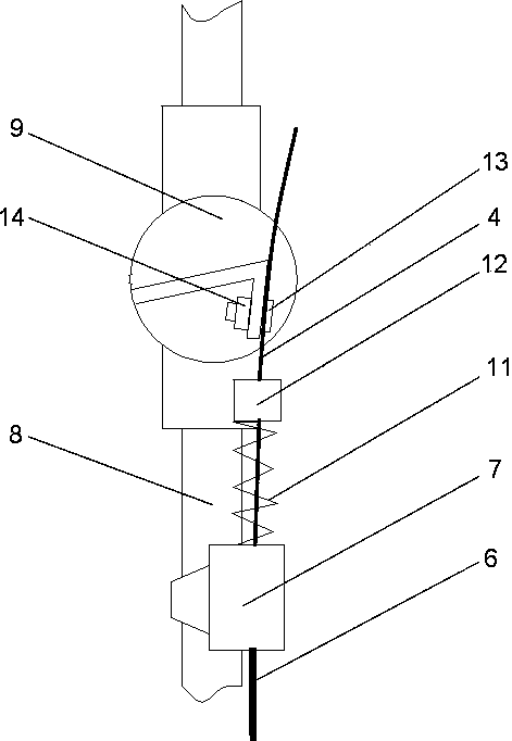 Foot-stepping type toilet flushing device