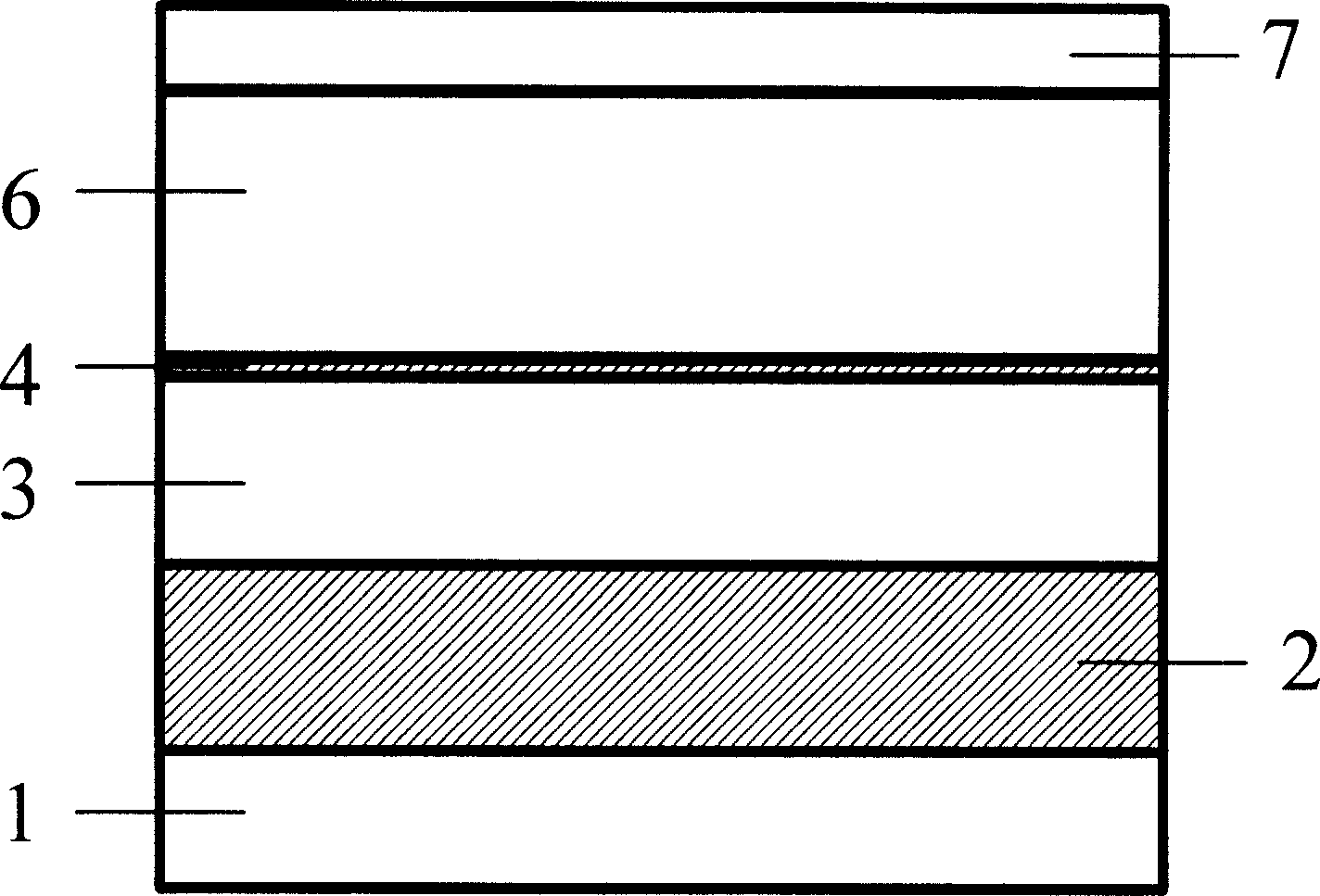 MOS transistor with partial depletion SOI structure and producing method thereof