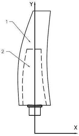 Design and manufacturing method of composite material blade and composite material blade