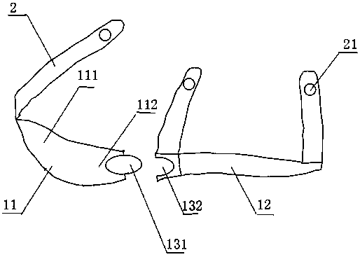 Human mandible osteotomy template