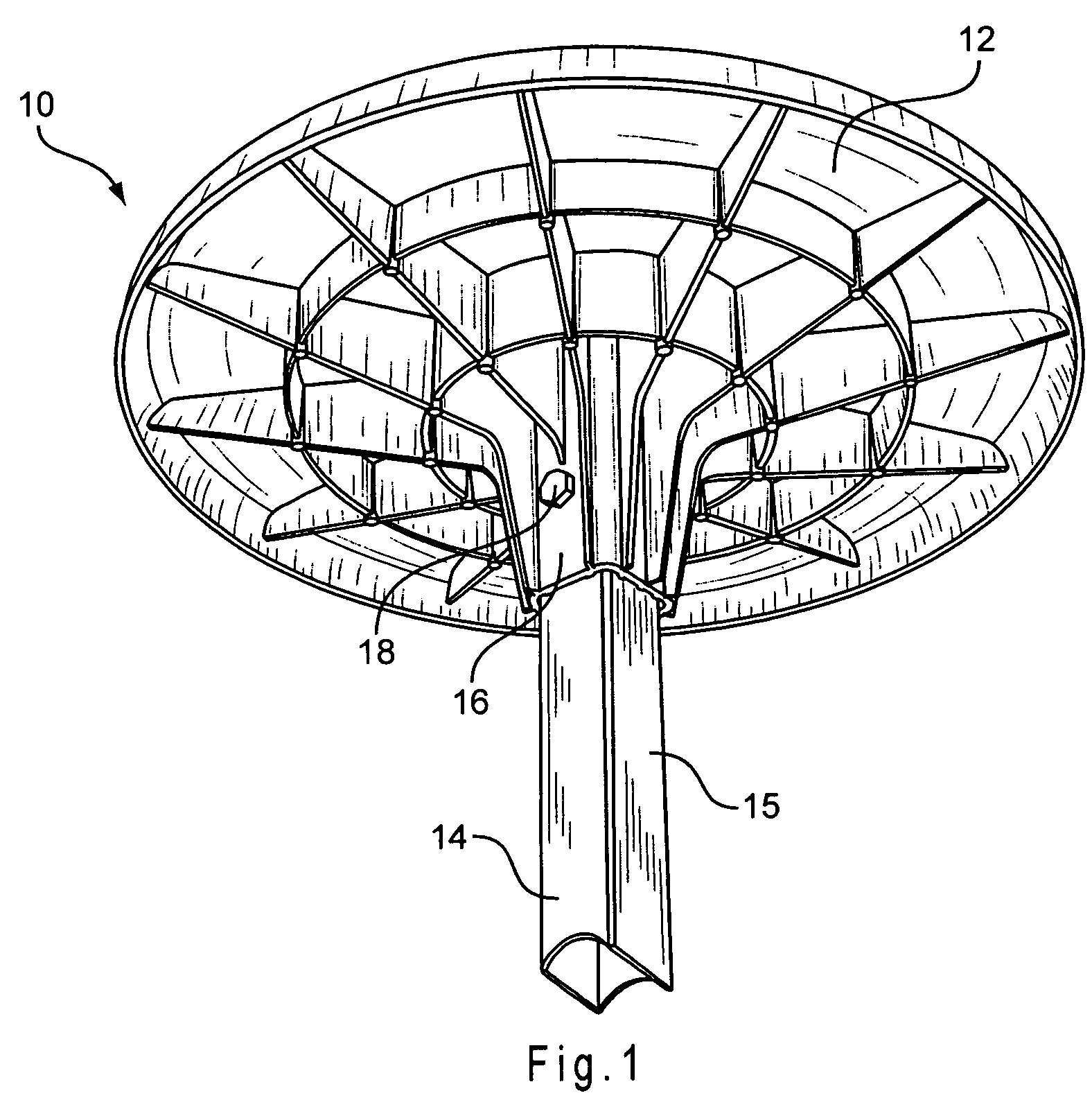 Stool with a noncircular support