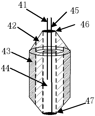 High sandiness muddy water density flow detection system