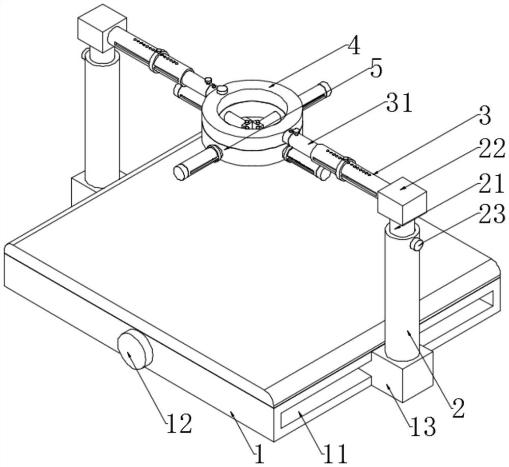 Thoracic cavity opening device for cardiothoracic surgery department