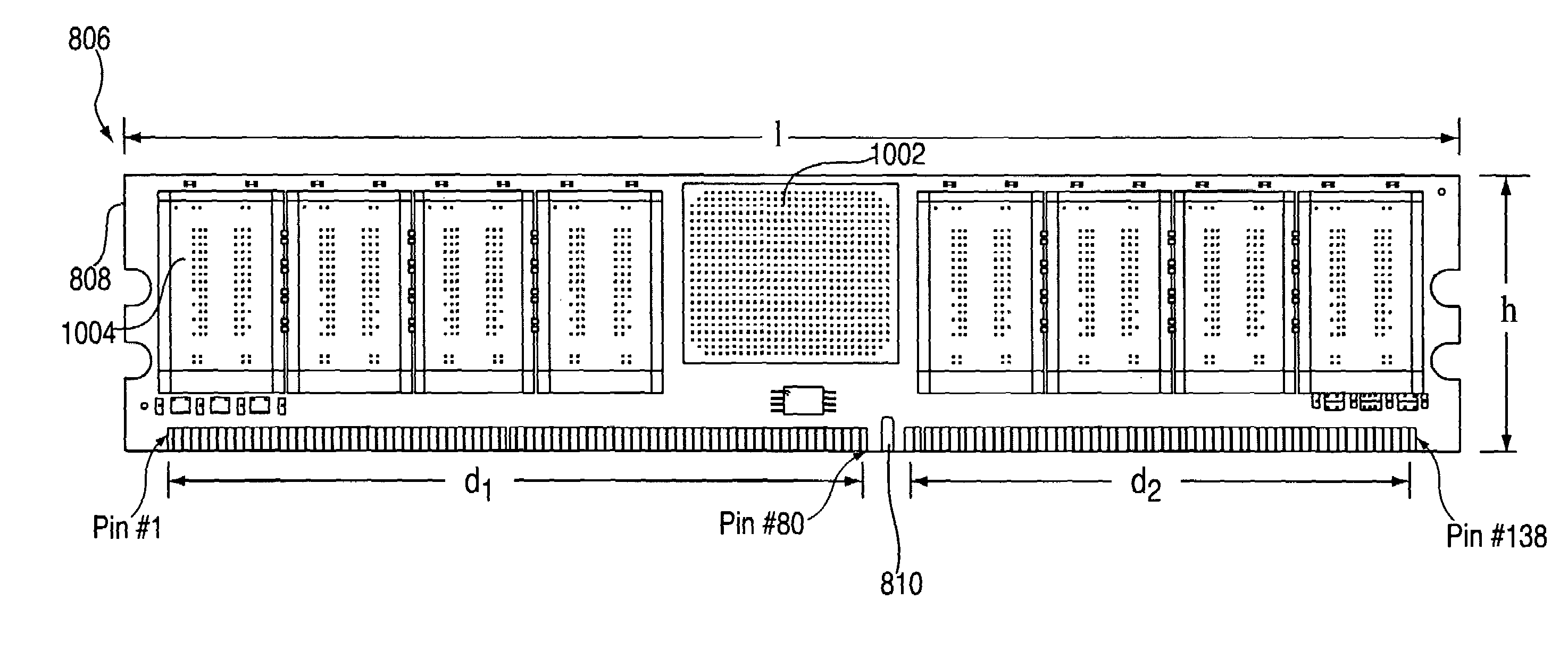 276-Pin buffered memory module with enhanced fault tolerance