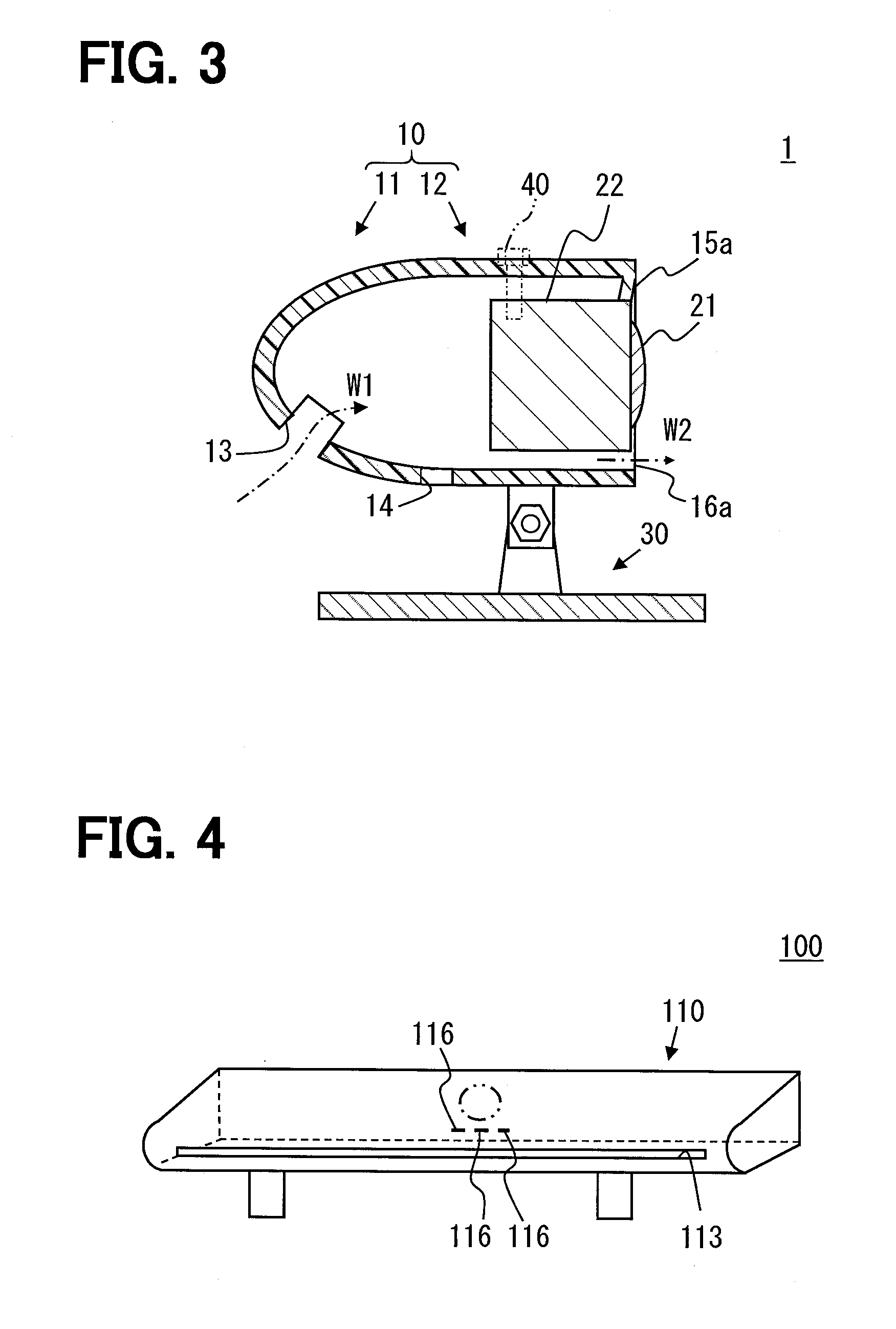 Vehicle-mounted camera case and vehicle-mounted camera device