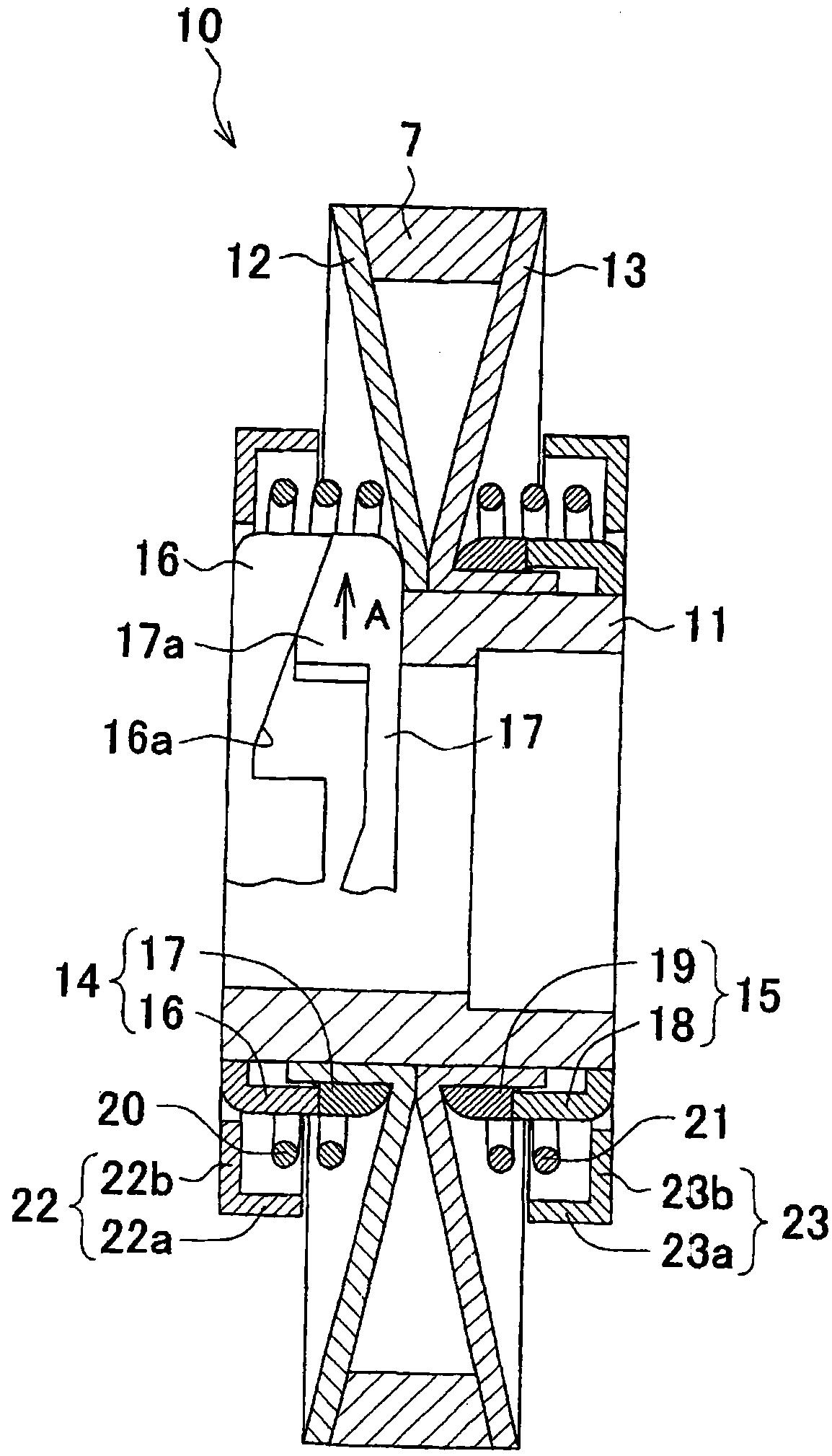 Variable speed pulley and bicycle driving device with the same