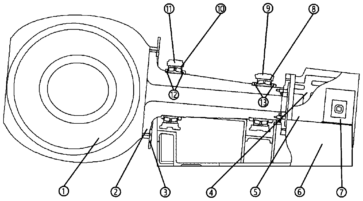 Parameterized finite element model-based fan spindle structure optimization method