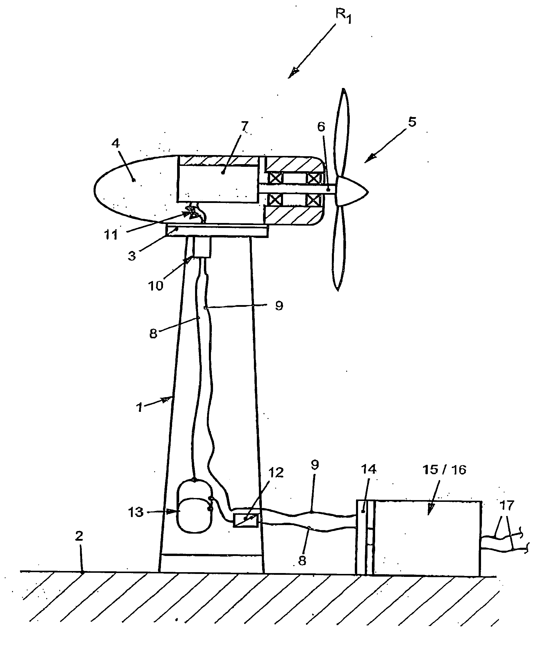 Wind power machine