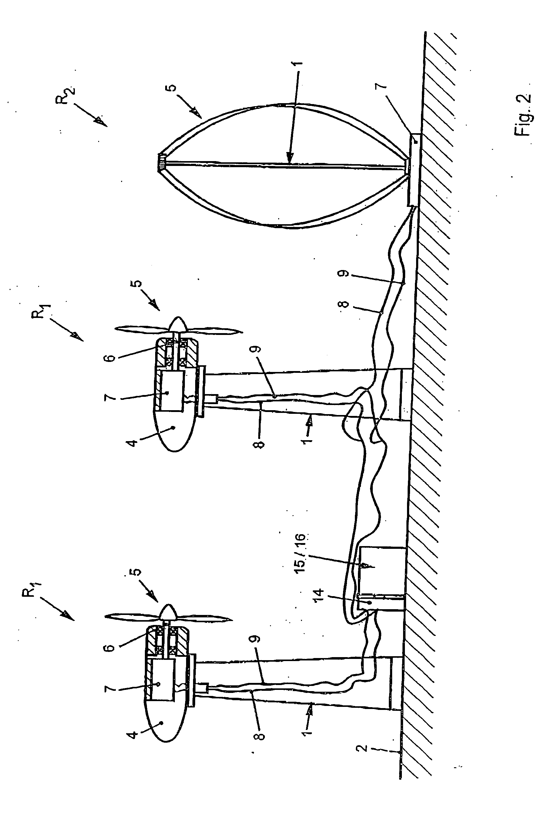 Wind power machine