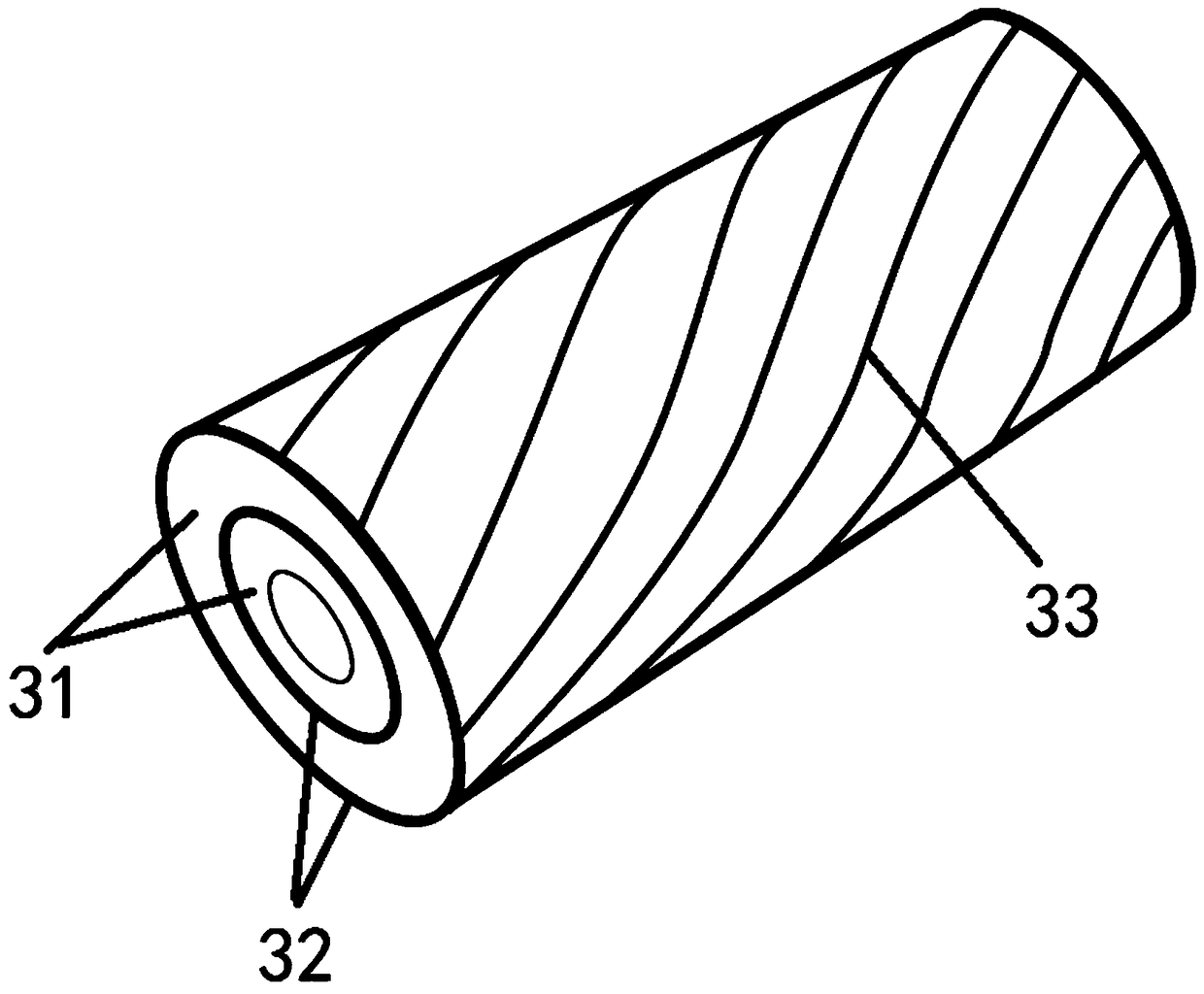 Graphene water purifying filter element and water purifier