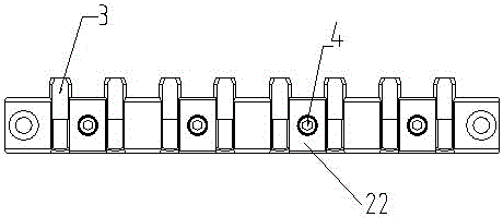 A surface contact positioning pin and its manufacturing jig