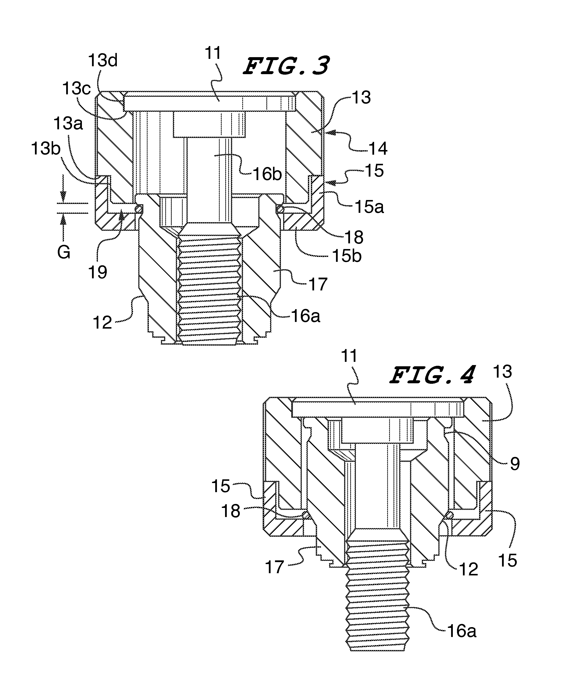 Panel Fastener with Adjustable, Biasing Cap Holder