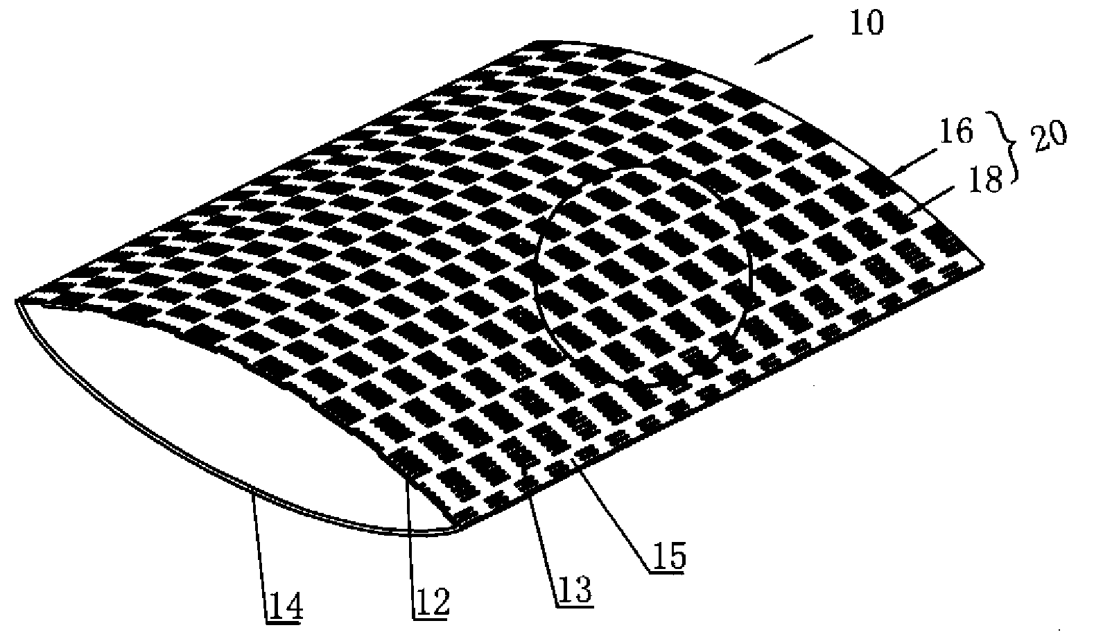 Plastic bags for vacuum packing