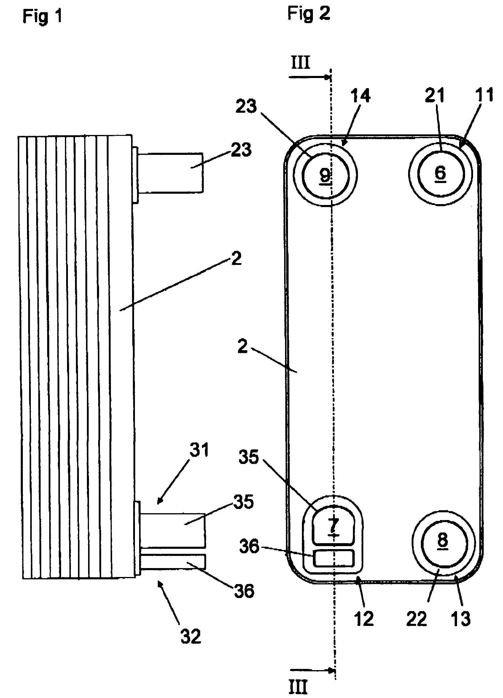 Plate heat exchanger device and a heat exchanger plate