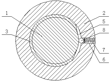 Oil filling device of vacuum rotating seal pump