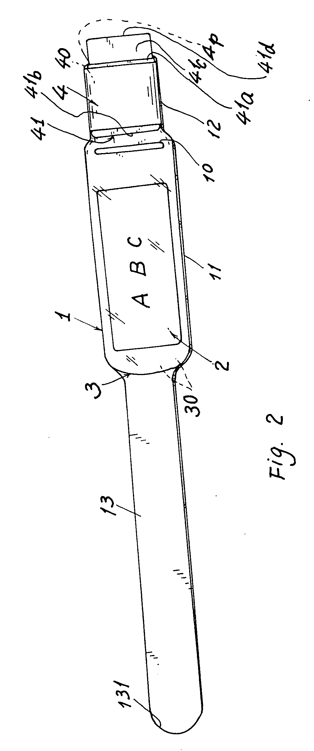 Easily fastening identification band