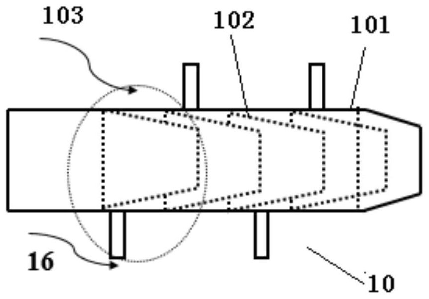 Device and method for preparing single-walled carbon nanotubes through extensible floating catalytic cracking