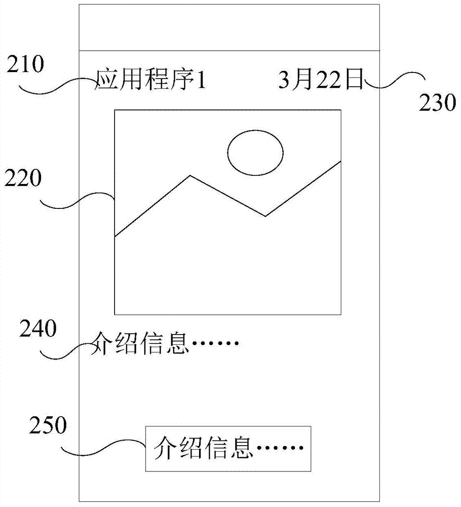 Application pre-announcement method, client and electronic device