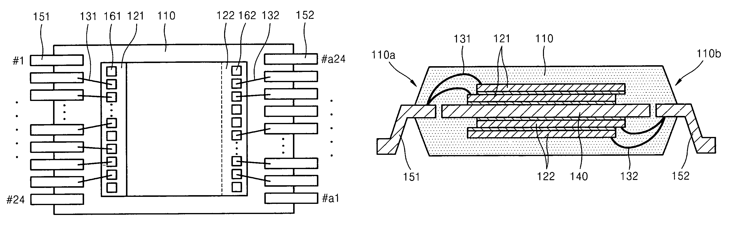 Semiconductor package, semiconductor package module including the semiconductor package, and methods of fabricating the same