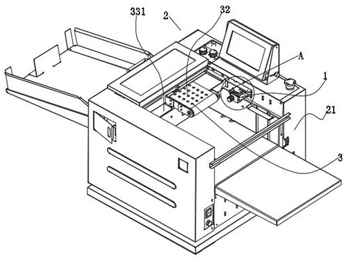 Working method of multifunctional marking press capable of switching automatic and manual paper feeding