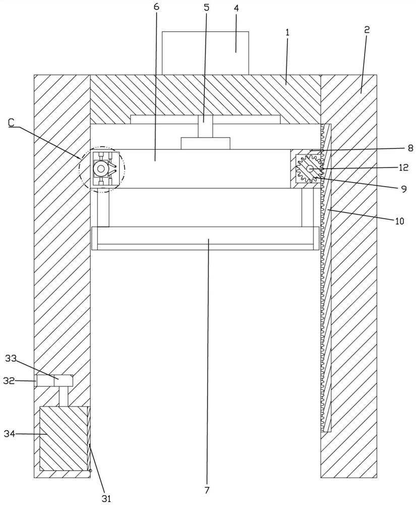 Safety anti-falling device for steel structure engineering construction and using method