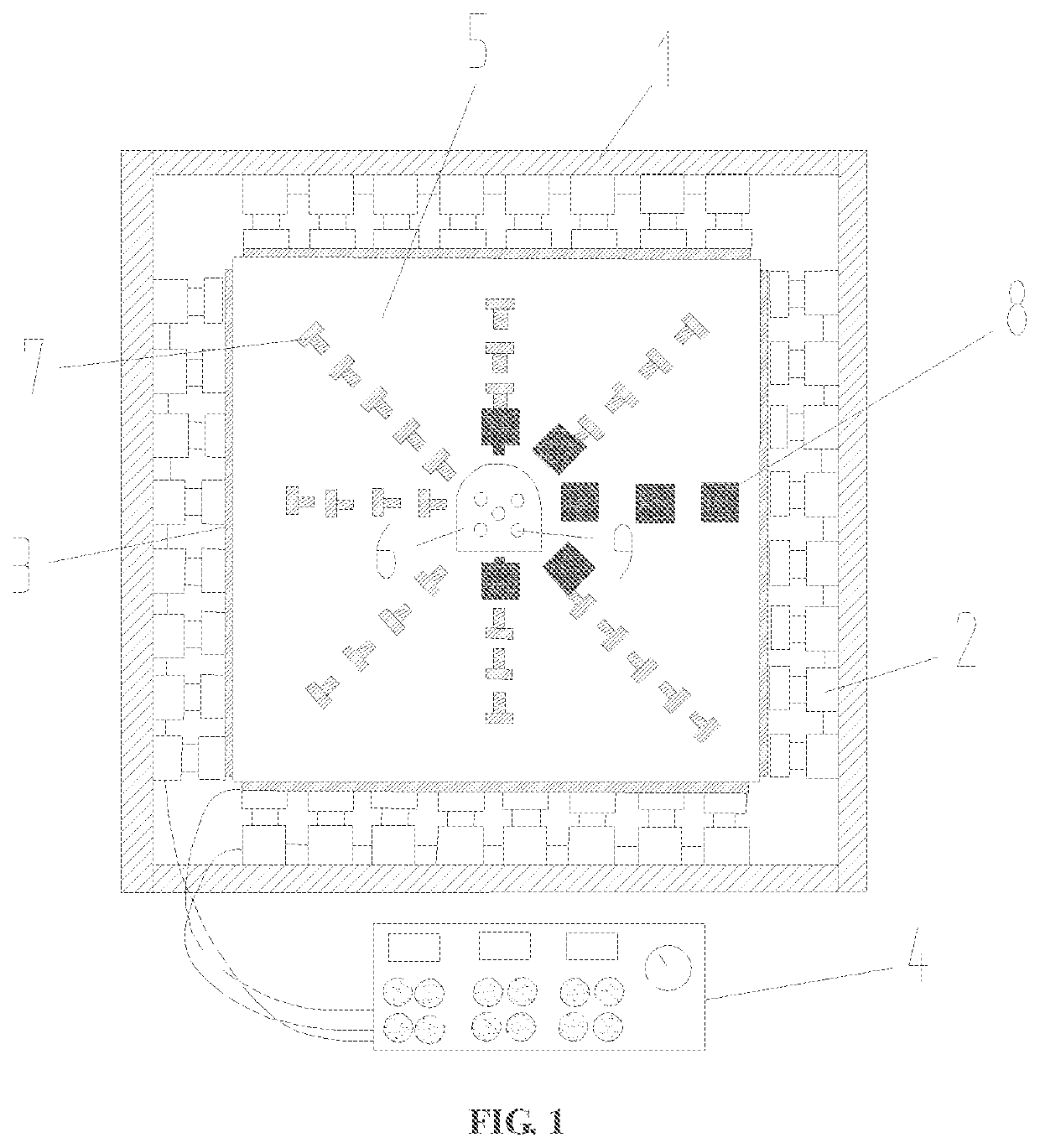 System and method of monitoring vibration of a blasting model test for a jointed rock mass