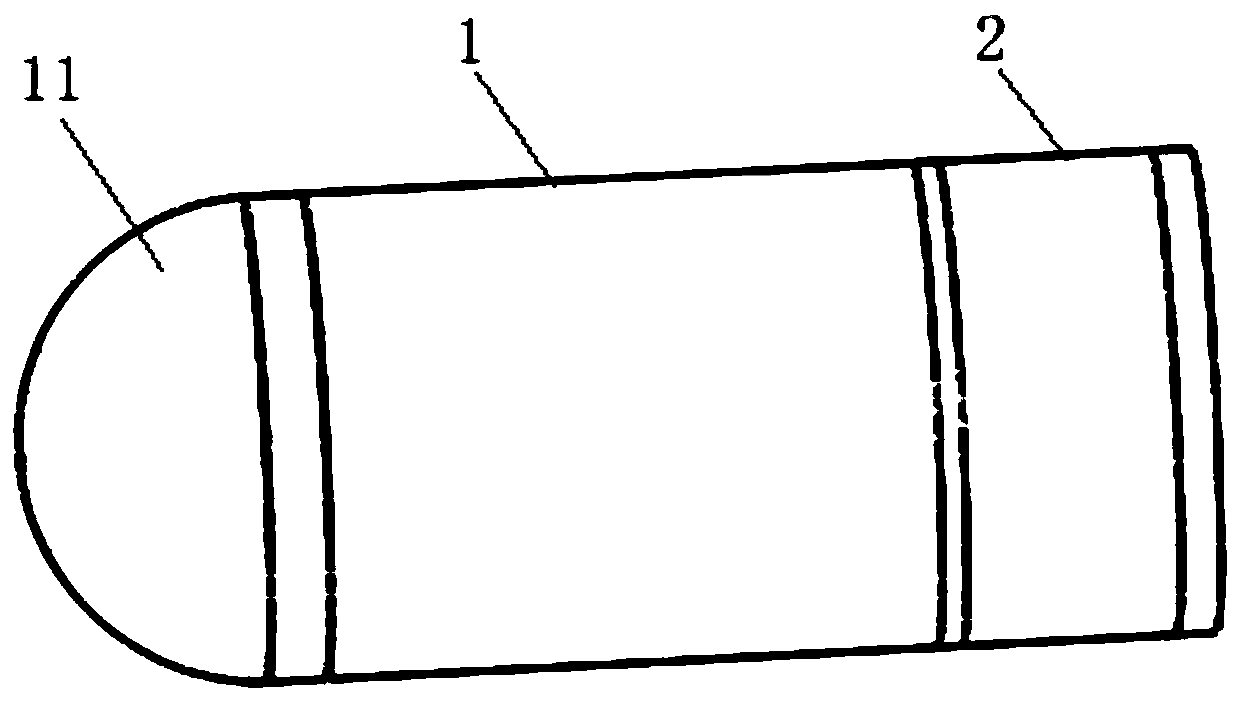 A kind of sampling device in digestive tract