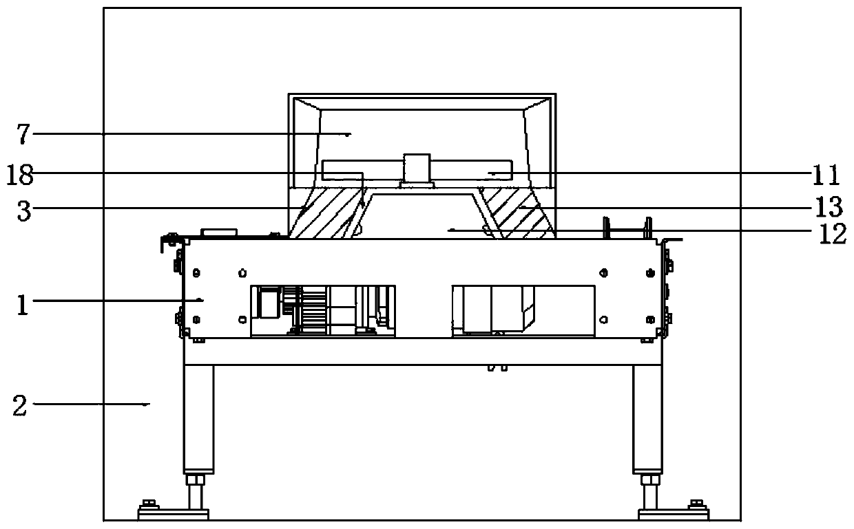 Intelligent classification and transportation device used during storage and transportation