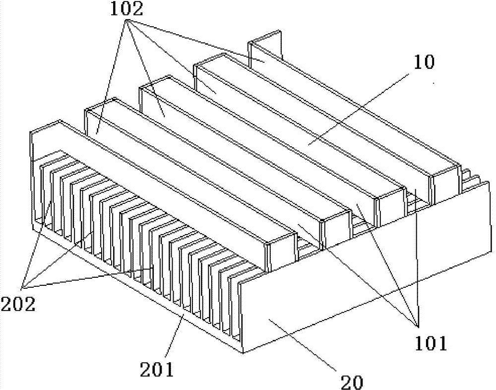 Radiator and radiator group