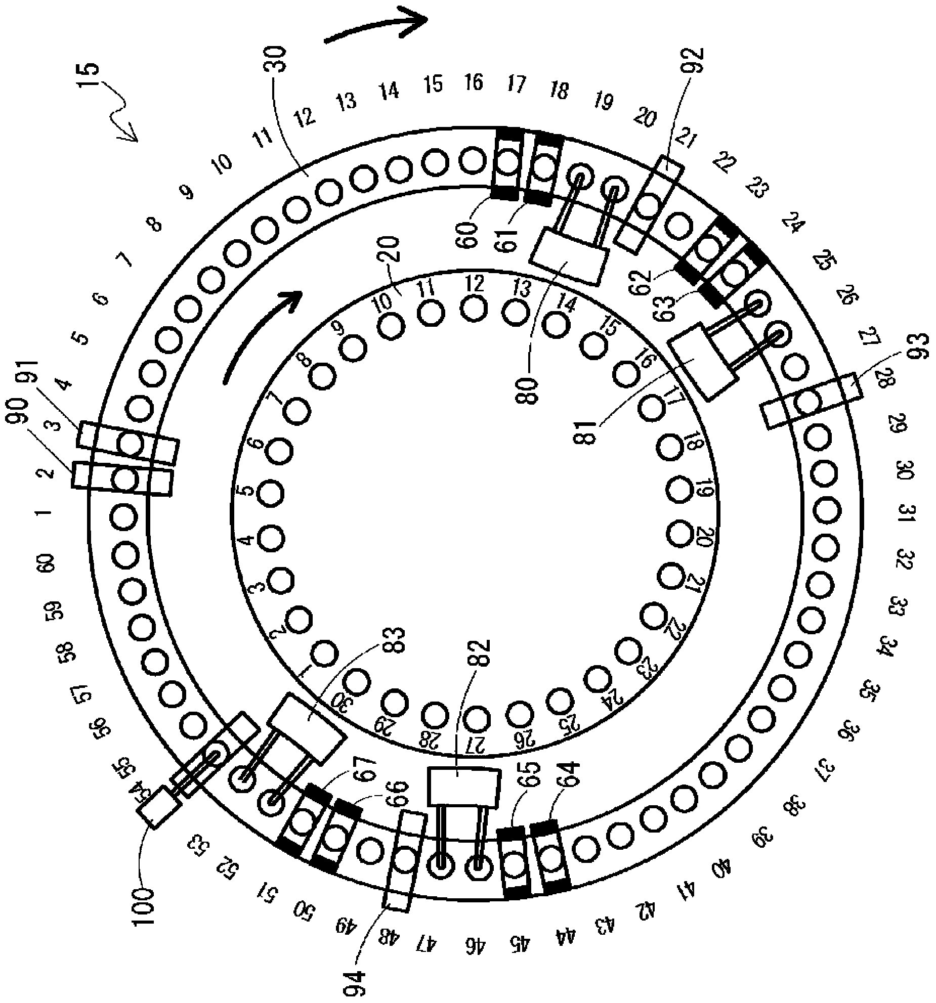 Measurement device and measurement method