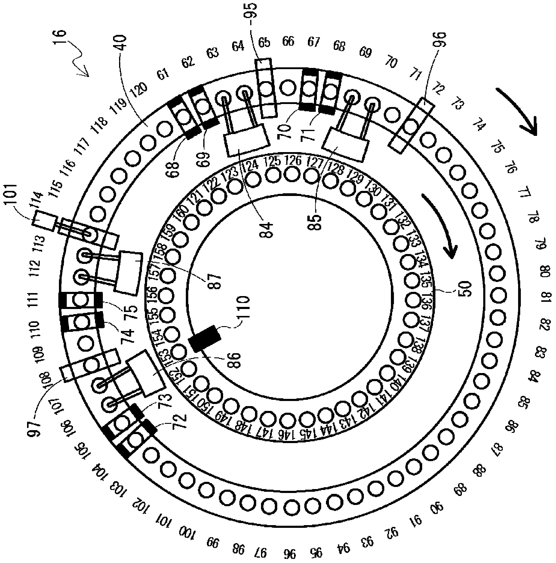 Measurement device and measurement method