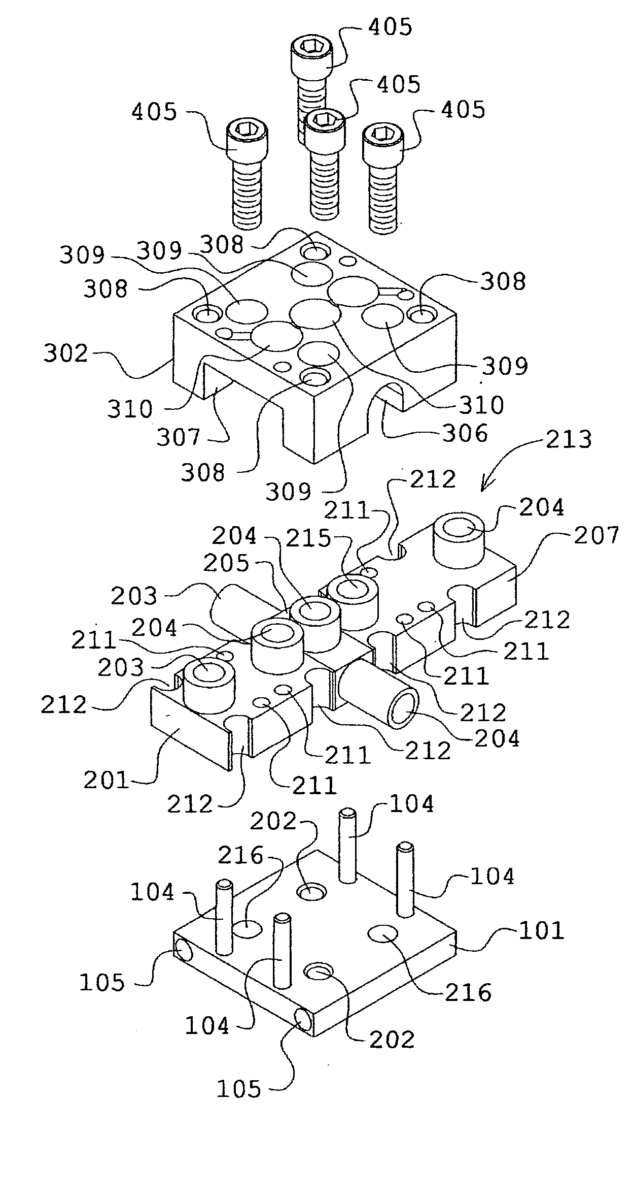 Modular fluid distribution system