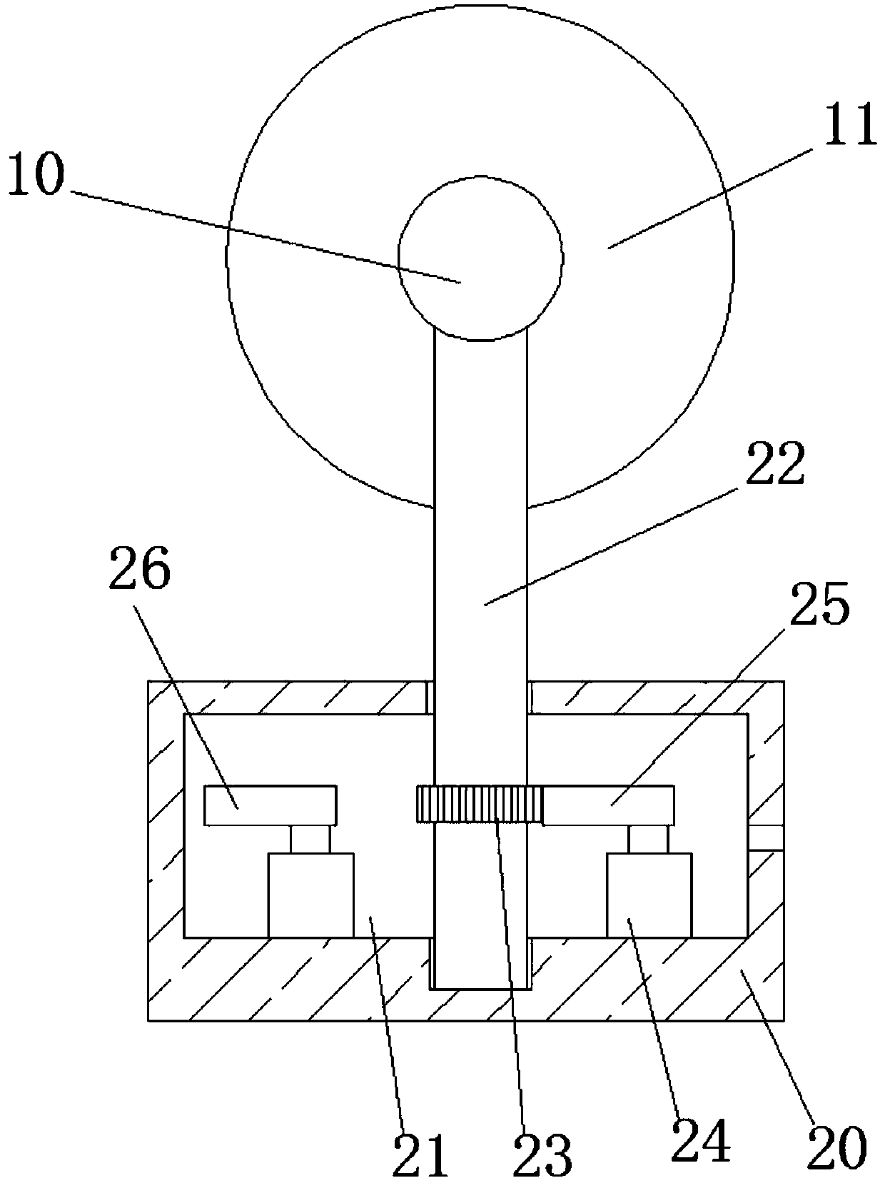 Disinfectant spraying device for inpatient wards in department of infectious diseases