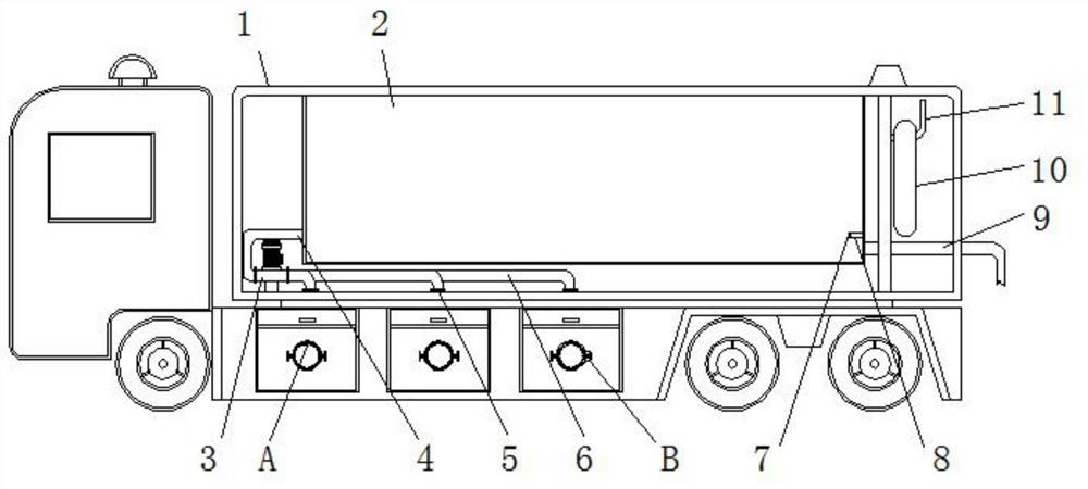 A fire truck water pump voltage stabilization control system and control method thereof