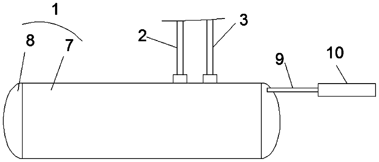 Fused salt cleaning device