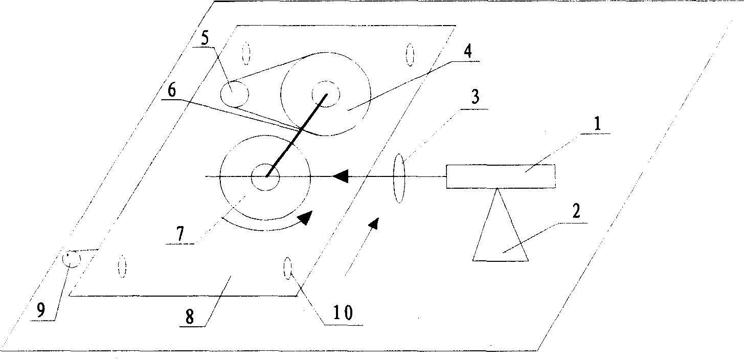 Device and method for continuous laser sharpening resin binder grinding wheel