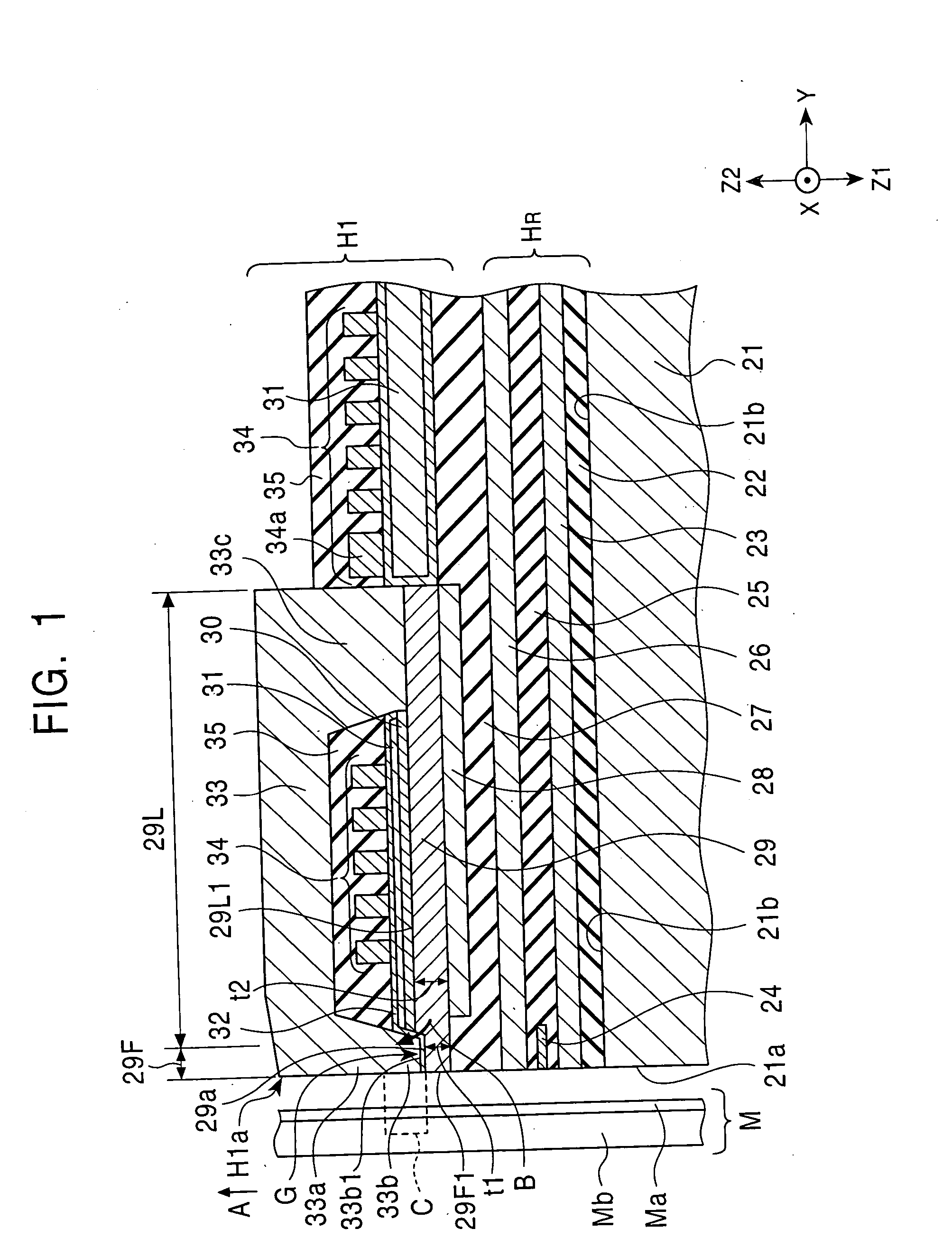 Perpendicular magnetic recording head and method for manufacturing the same