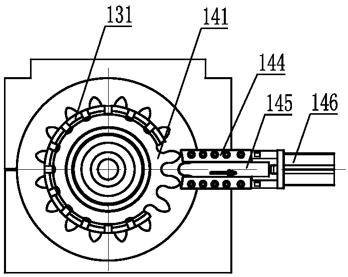 Amorphous thin strip winding machine