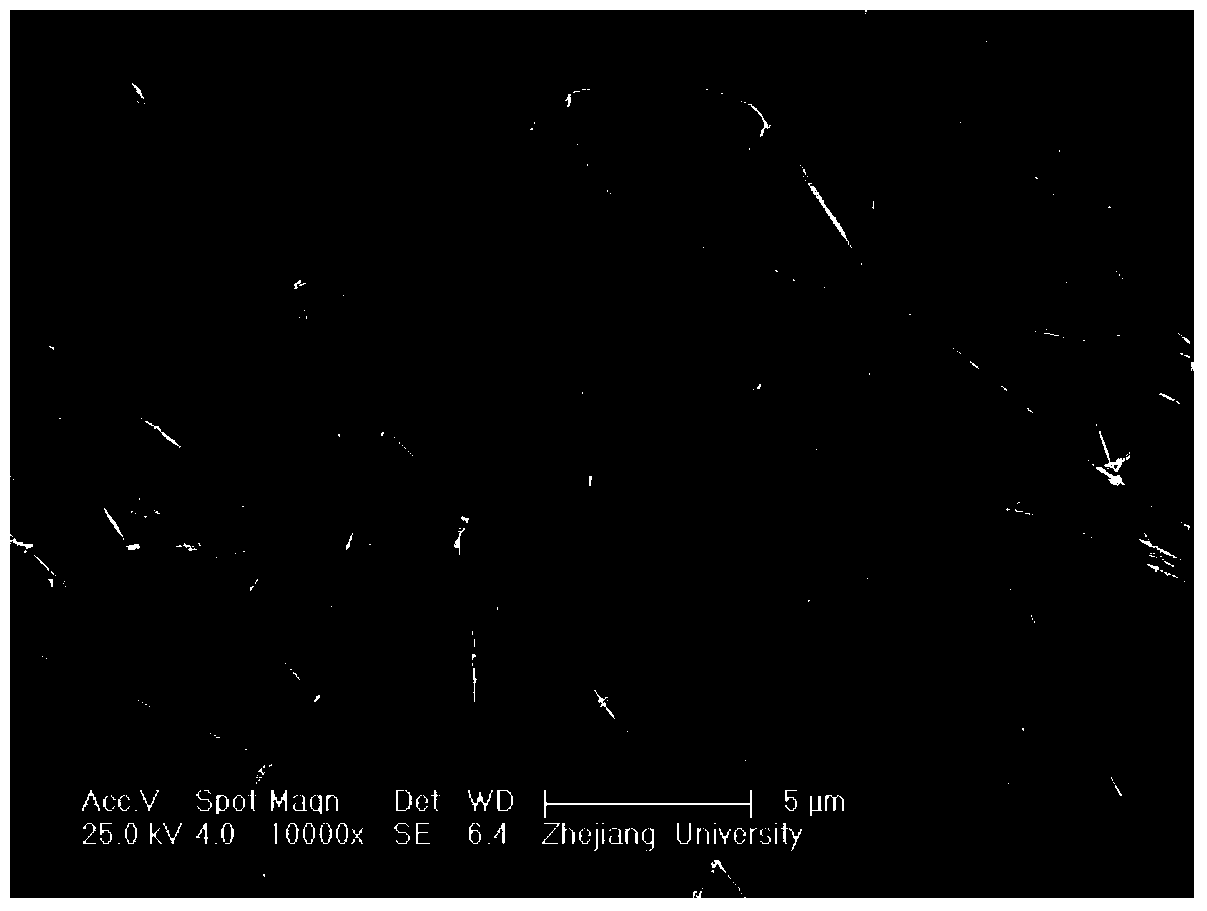 Metal oxide nano fiber for VOCs catalytic oxidation and preparation method thereof