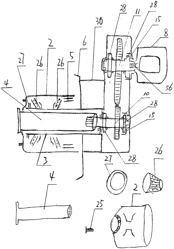 Power generation structure for electric automobile and kinetic energy circulation conversion control method