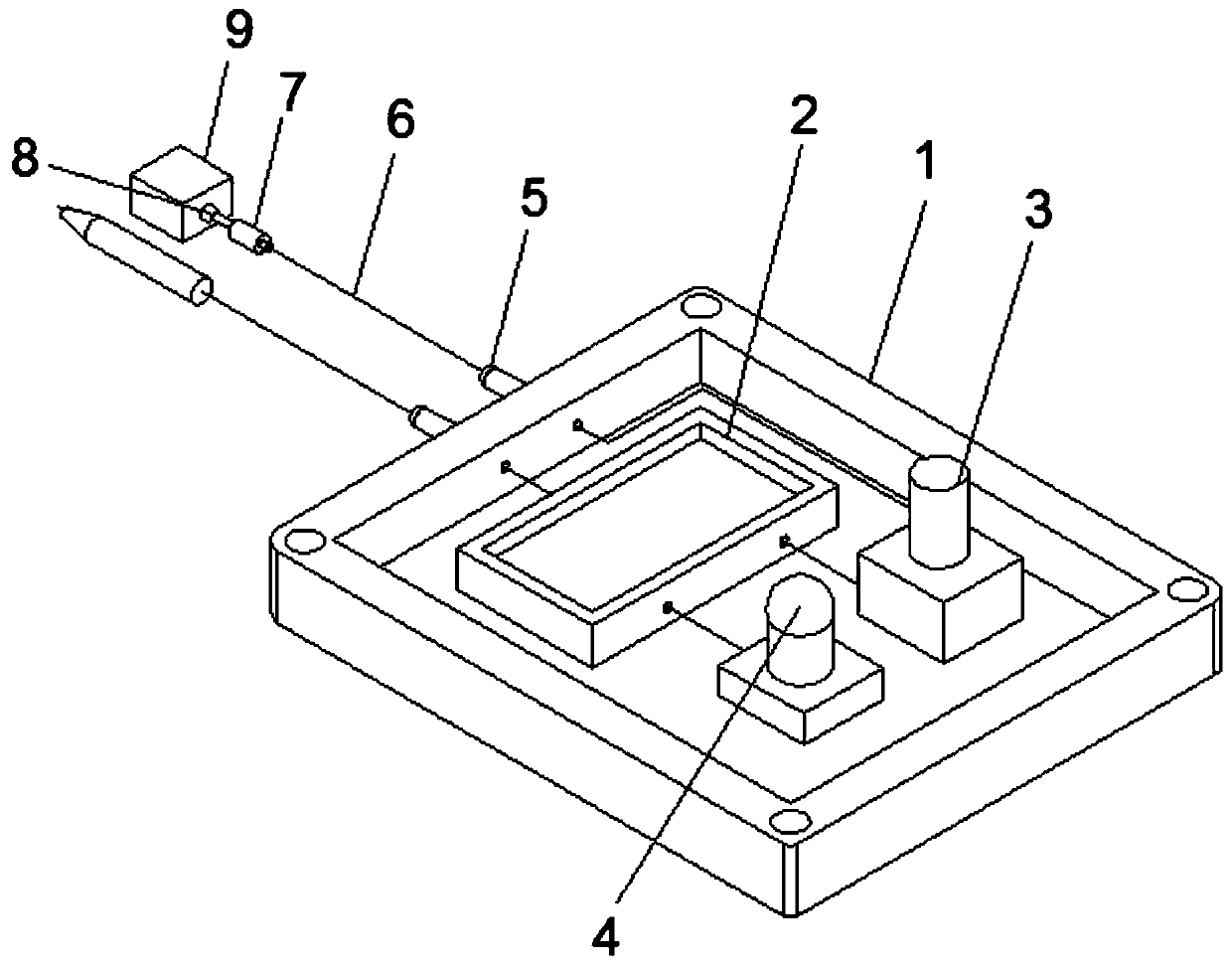 An automatic fault diagnosis device for power electronic circuits