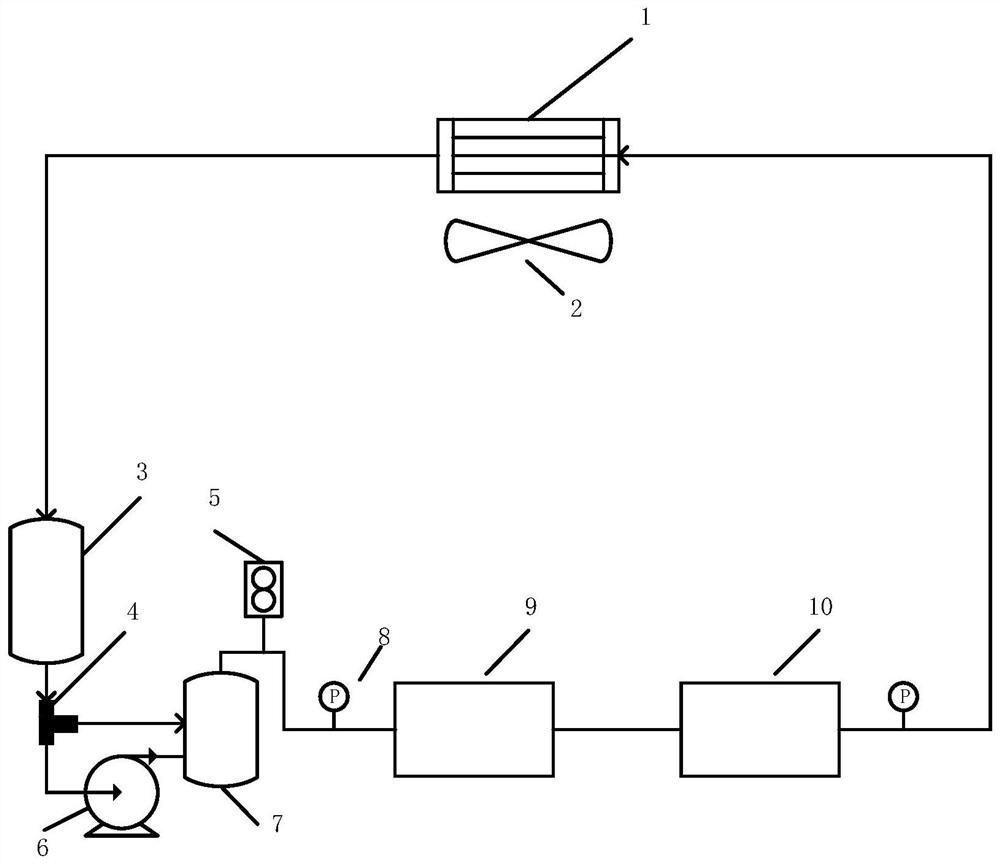 Combined cooling method and system for battery pack and charging pile of electric vehicle