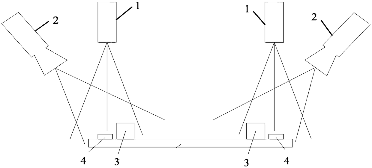 Method for detecting floating of track fastener bolts based on height comparison